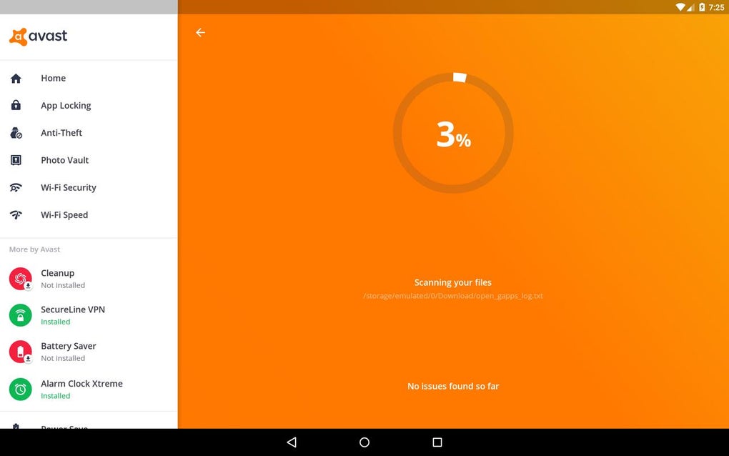 Avast mobile security apk